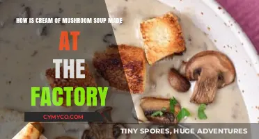 Unveiling the Secrets: How Cream of Mushroom Soup is Crafted in Factories