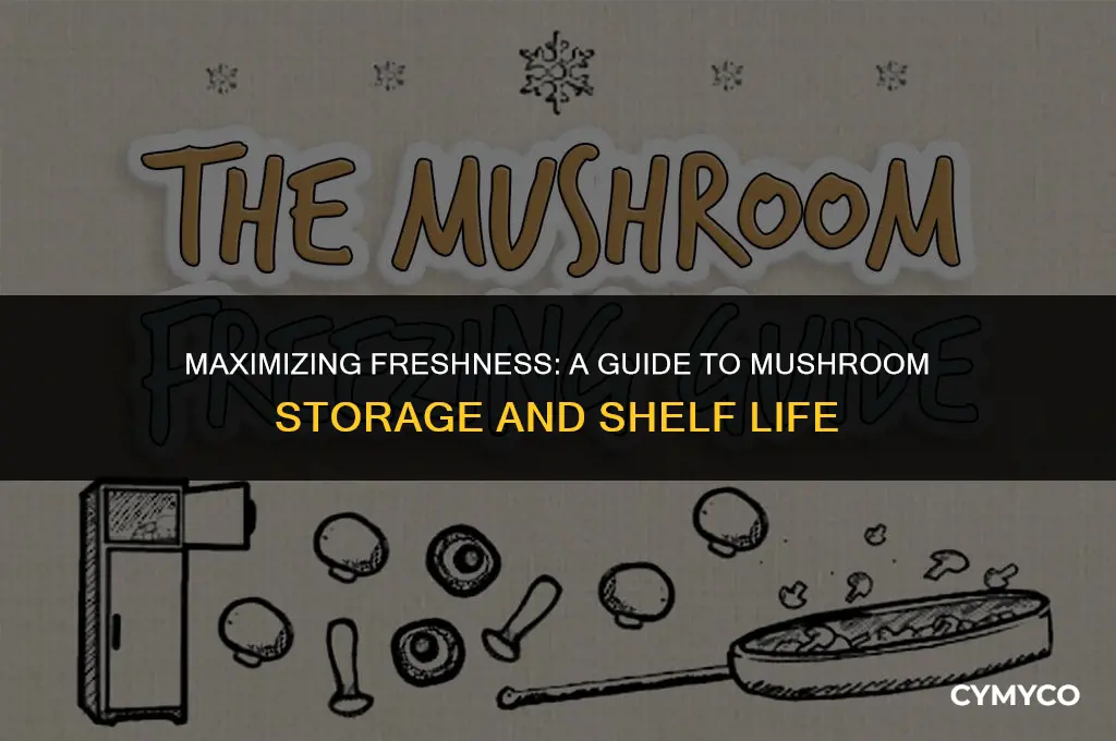 how long are mushrooms good