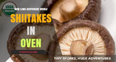 Dehydrating Whole Shiitakes in the Oven: A Simple Guide