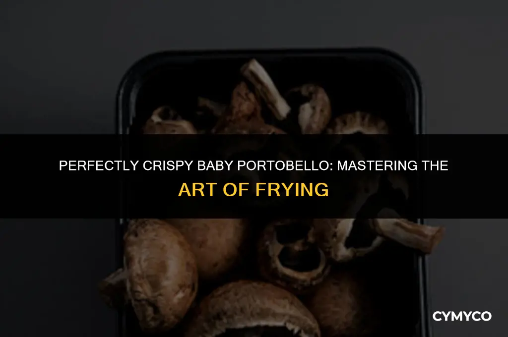 how long do you need to fry baby portobello