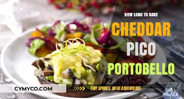 Perfectly Baked Cheddar Pico Portobello: A Flavorful Journey