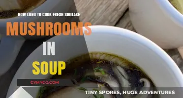 Perfectly Cooked Shiitake Mushrooms: Soup Timing Tips for Freshness