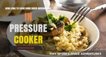 Perfectly Rehydrating Dried Mushrooms: Pressure Cooker Timing Guide