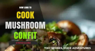 Savoring Mushrooms: The Art of Confit Cooking Time