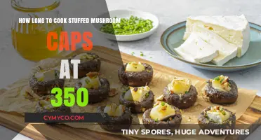 Perfectly Cooked Stuffed Mushroom Caps: A 350°F Guide