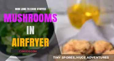 Air-Fried Stuffed Mushrooms: Perfect Cooking Time for Delicious Results