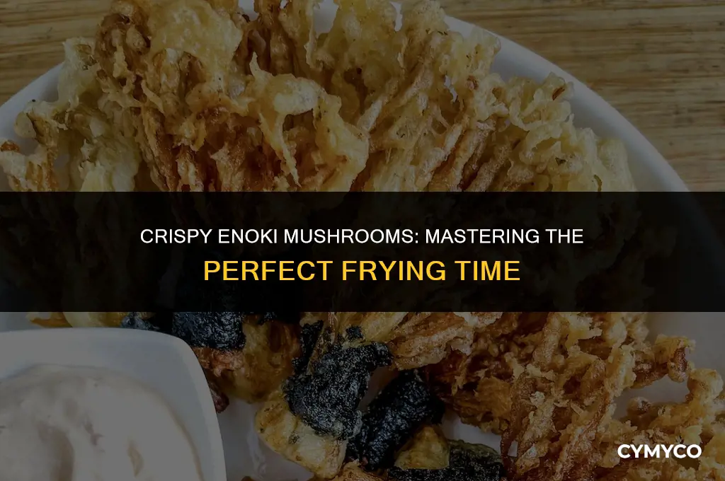 how long to fry enoki mushrooms