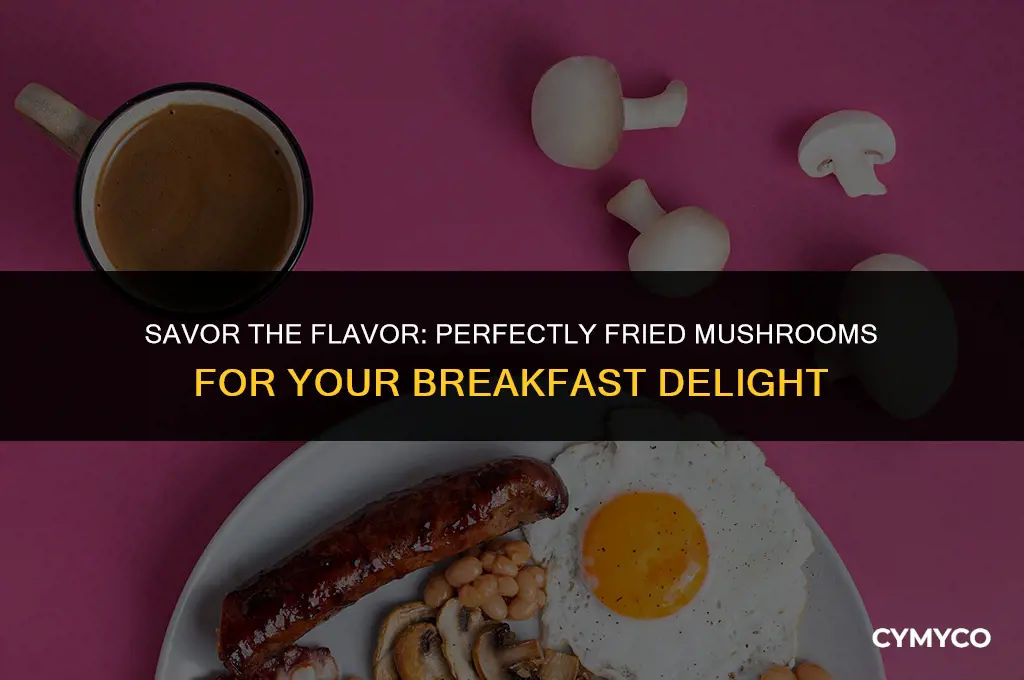 how long to fry mushrooms for breakfast