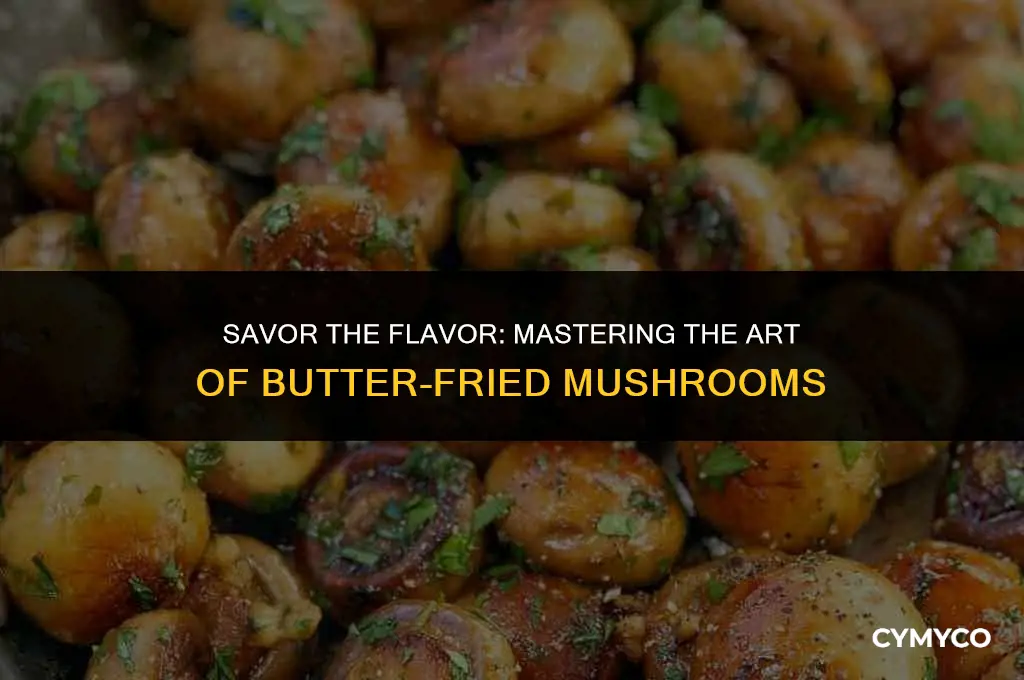 how long to fry mushrooms in butter