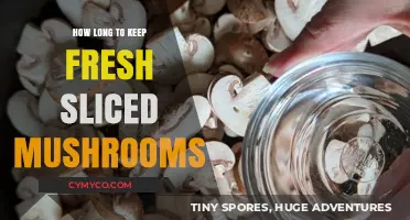 Maximizing Freshness: The Optimal Storage Time for Sliced Mushrooms