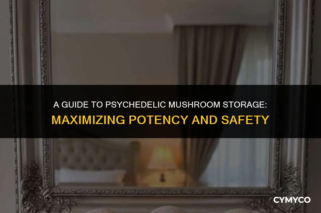 how long to keep psychedelic mushrooms