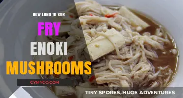 Quick and Easy: Stir-Frying Enoki Mushrooms to Perfection