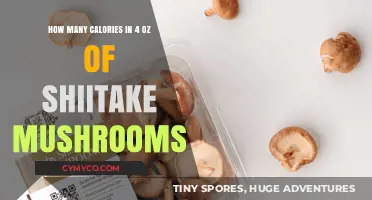 Exploring the Nutritional Value of Shiitake Mushrooms: A 4-Ounce Serving