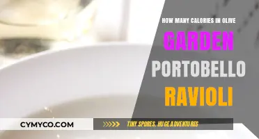 Savoring Olive Garden's Portobello Ravioli: A Caloric Delight