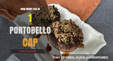 Exploring the Weight of a Portobello Mushroom Cap