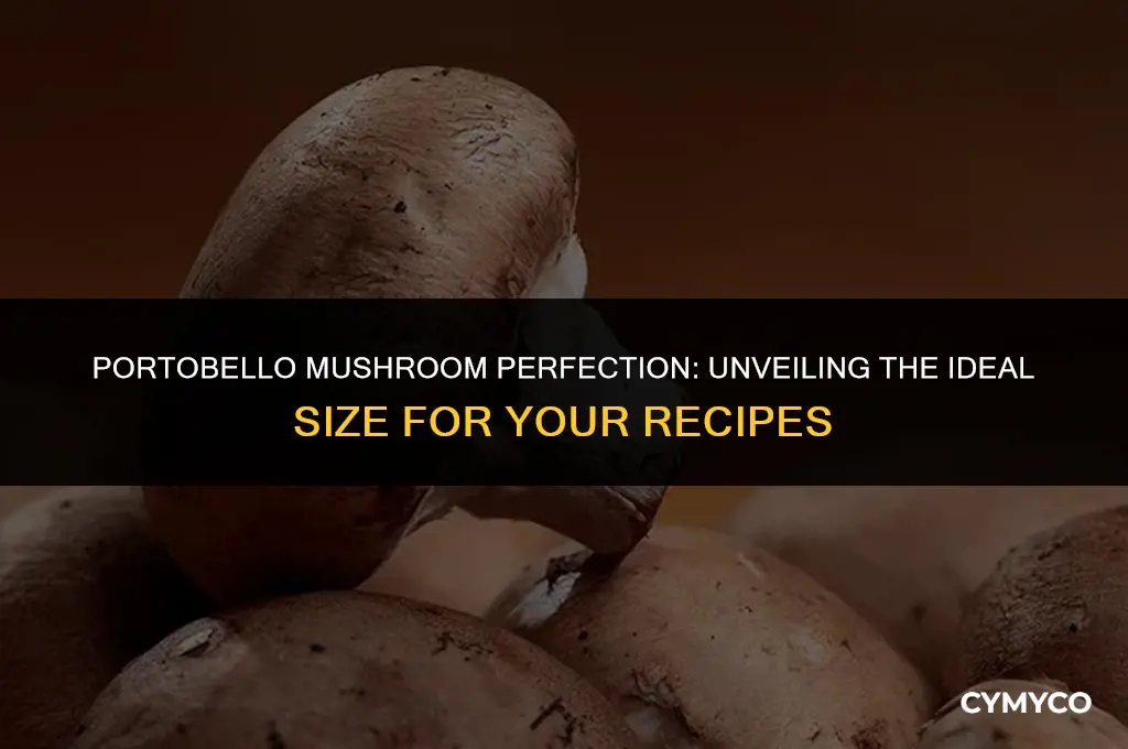 how many ounces is one portobello mushroom
