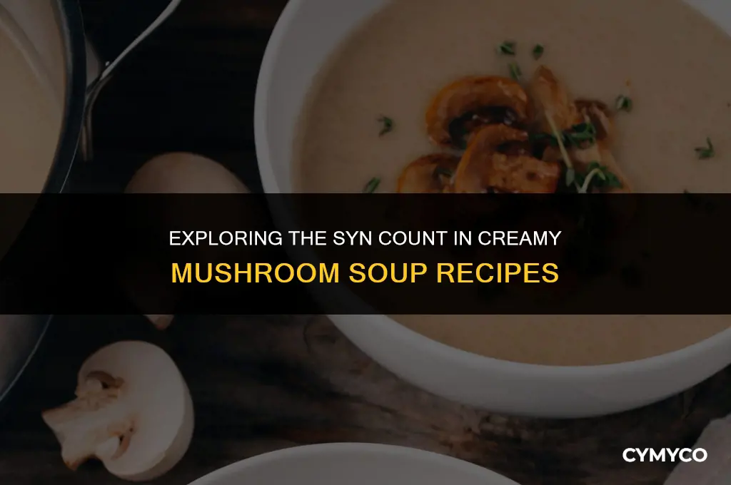 how many syns in mushroom soup