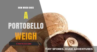 Exploring the Average Weight of a Portobello Mushroom