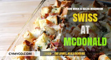 McDonald's Bacon Mushroom Swiss Burger Price: A Tasty Breakdown