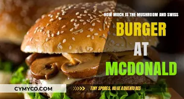 Savoring McDonald's Mushroom & Swiss Burger: Price and Delight