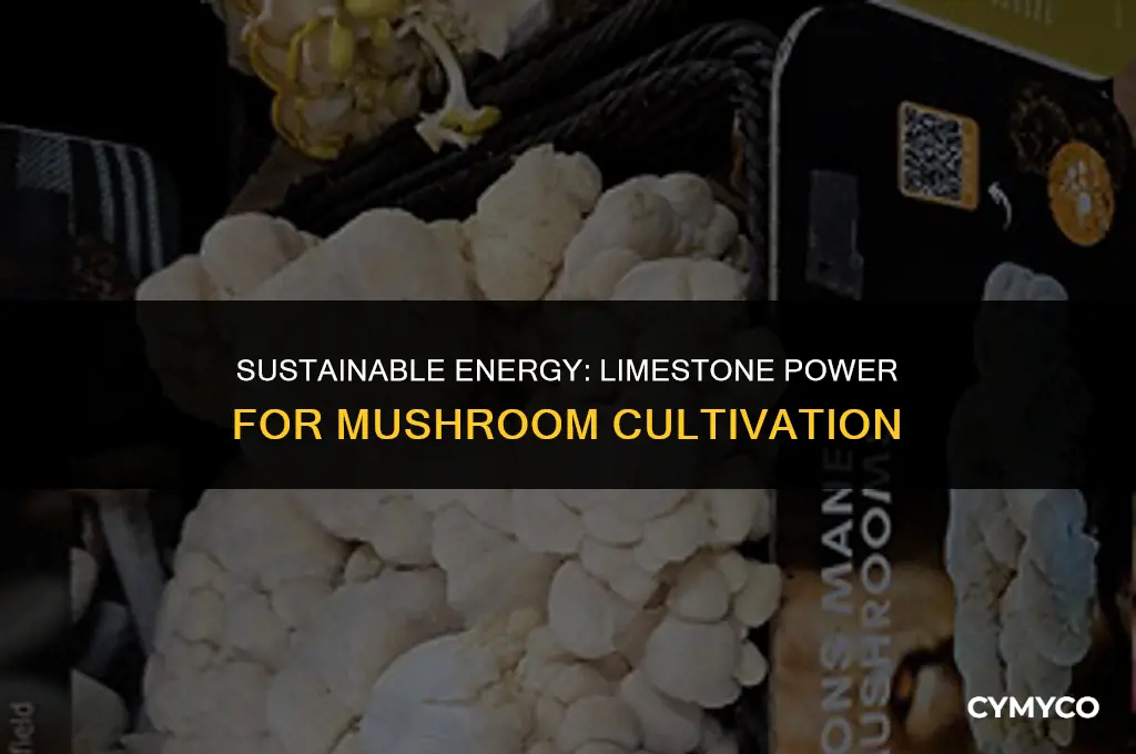 how much lumestone energy needed to regarge mushroom