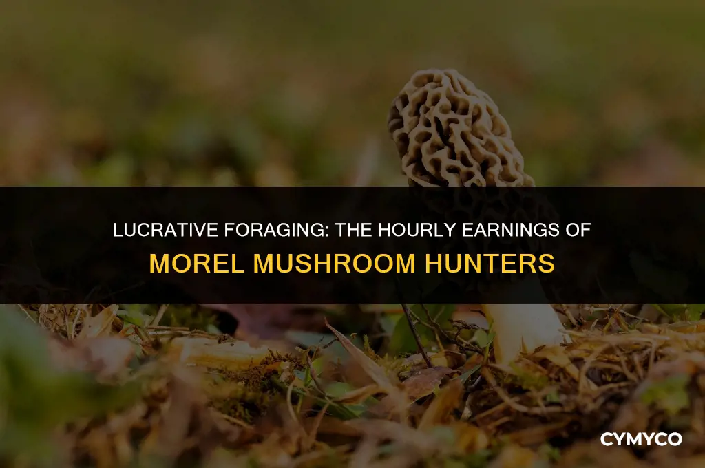 how much money per hour morrel mushrooms