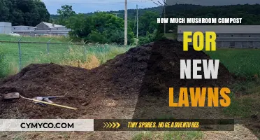 Optimal Mushroom Compost Application for New Lawns: A Guide