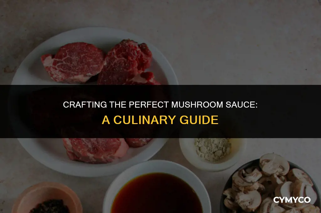 how much mushroom for a suace
