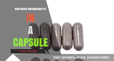 Exploring the Limits: How Many Mushrooms Can Fit in a Capsule?