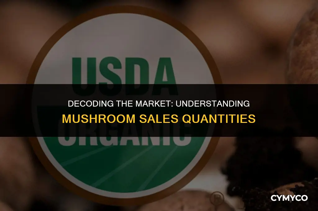 how much mushrooms means your selling