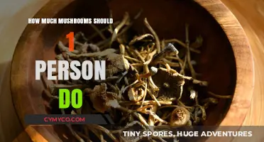 Exploring the Optimal Mushroom Dosage for a Single Individual