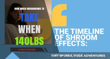 Exploring Optimal Mushroom Dosage for a 140-Pound Individual