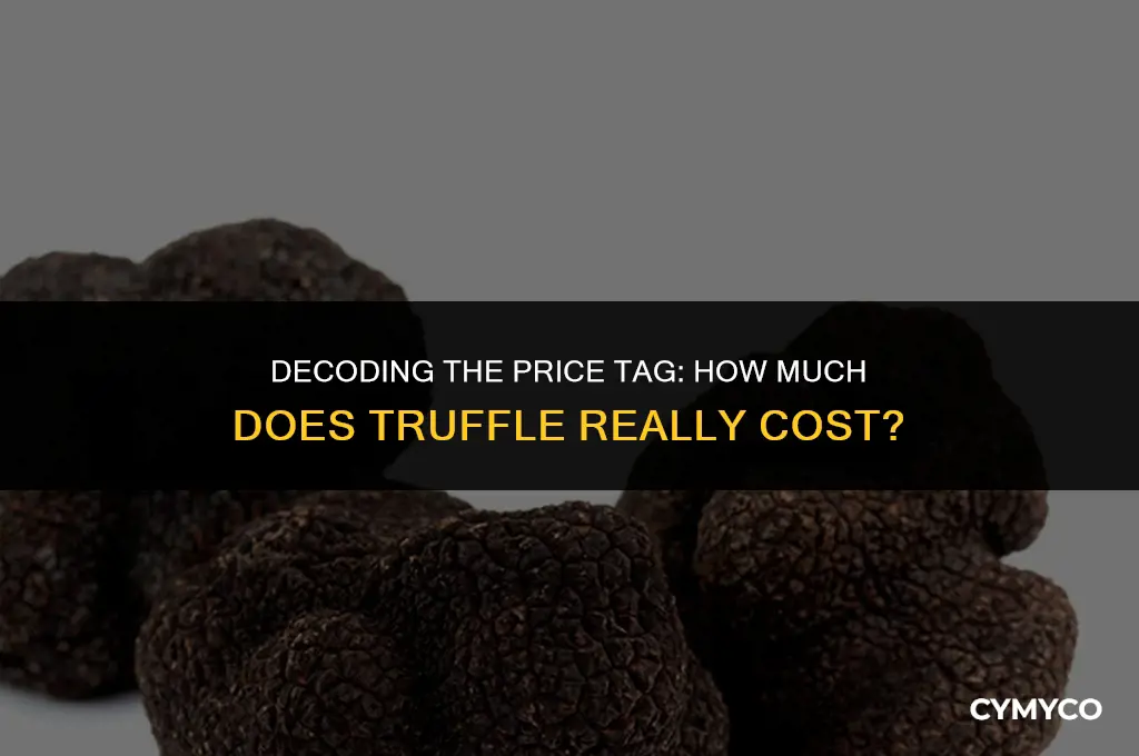 how much truffle cost
