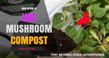 Nurturing Gardens: Optimal Frequency for Mushroom Compost Application