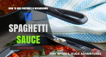 Elevate Your Spaghetti Sauce with Rich Portobello Mushrooms
