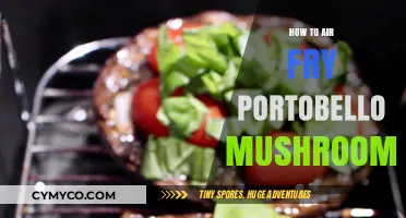 Crispy Air-Fried Portobello Mushrooms: A Quick & Easy Recipe