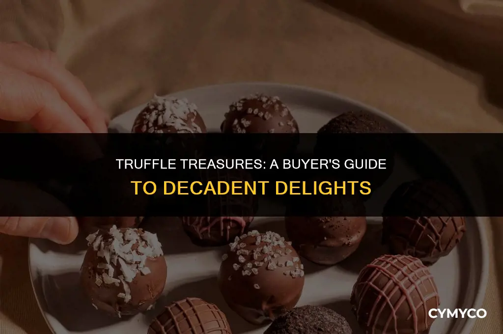 how to buy truffles