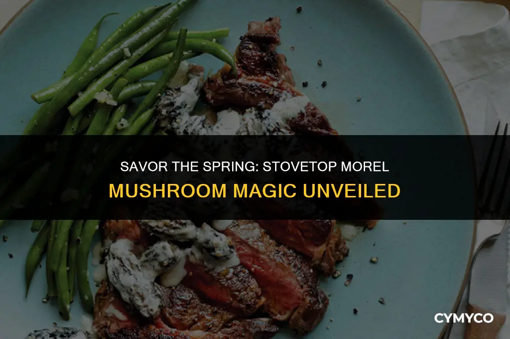 how to cook morel mushrooms on stove