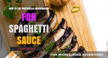 Perfectly Prepped Portobellos: Cutting Tips for Rich Spaghetti Sauce
