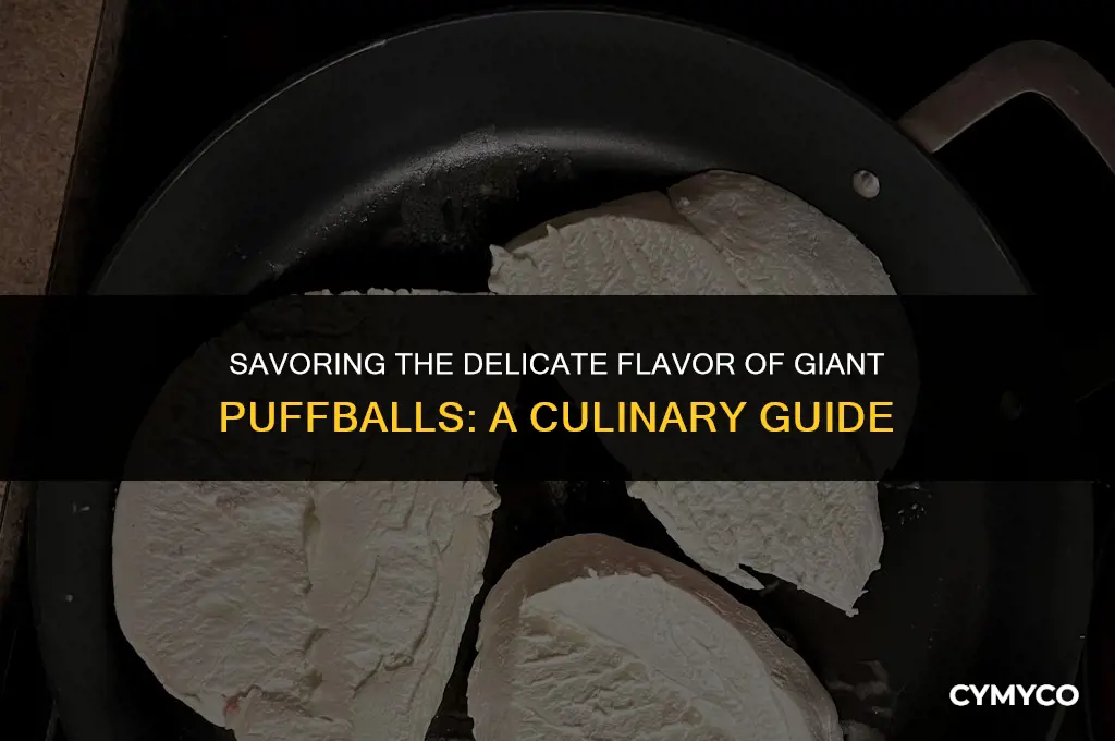 how to eat giant puffballs