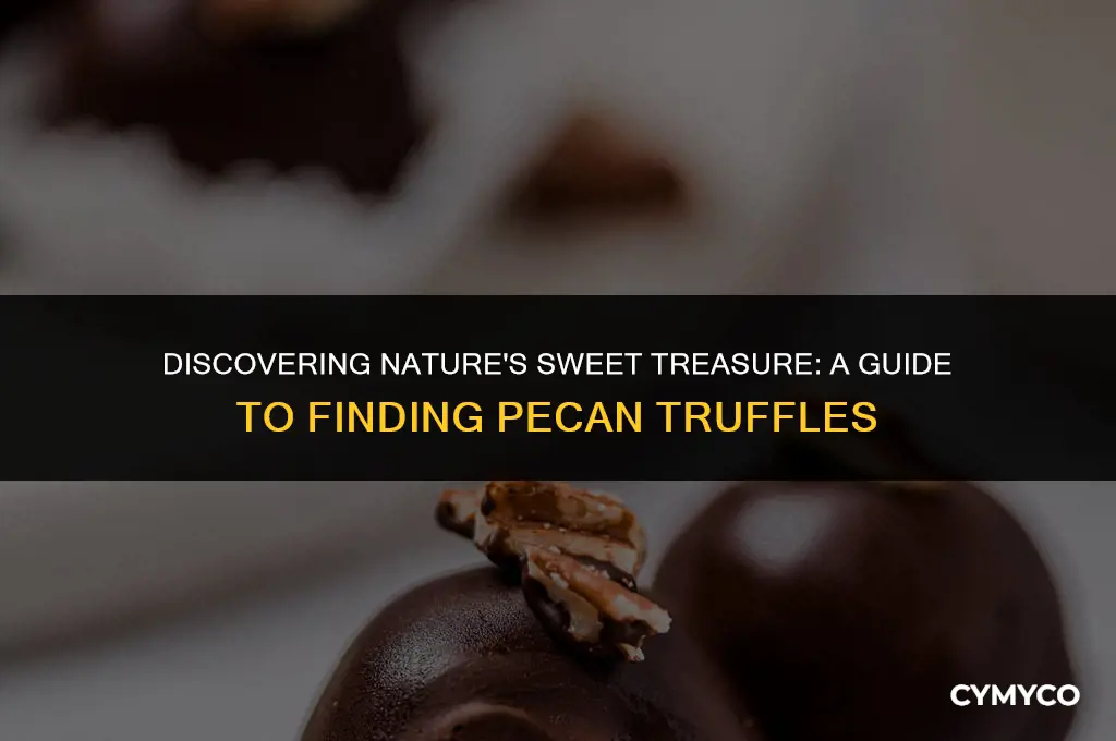 how to find pecan truffles
