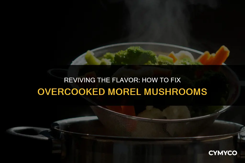 how to fix morel mushrooms