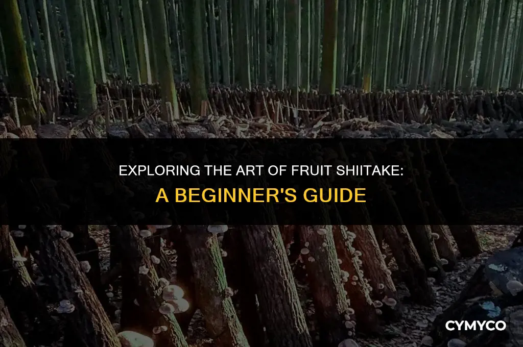 how to fruit shiitake