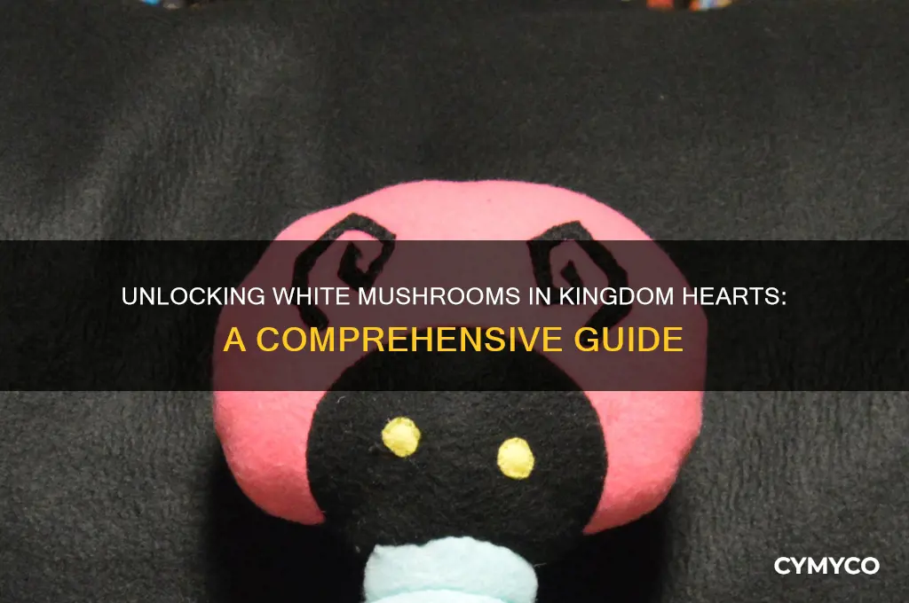 how to get white mushrooms kingdom hearts