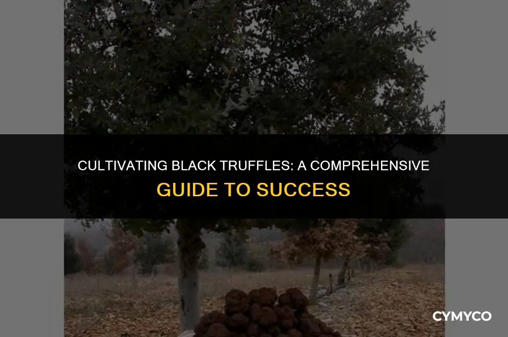 how to grow black truffles