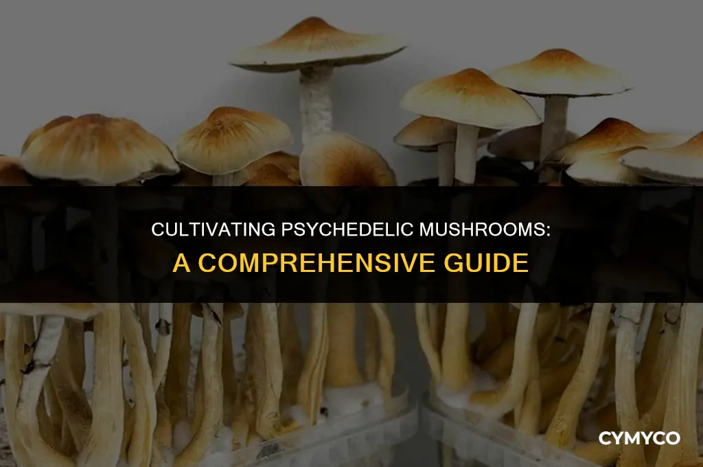 how to grow psy mushrooms