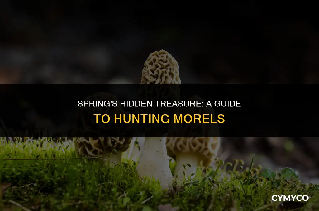 how to hunt for morels