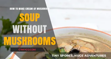 Creamy Mushroom-Free Soup: A Savory Substitute for Classic Comfort