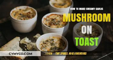 Creamy Garlic Mushrooms on Toast: A Simple Yet Delicious Breakfast Idea