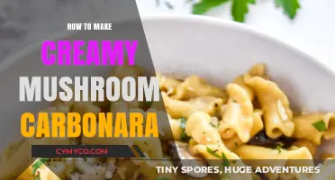 Indulgent Creamy Mushroom Carbonara: A Step-by-Step Guide